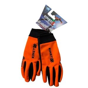 🧡 Kinetixx Size 6 Keke Orange Fluo Sports Gloves Germany Brand new🧡